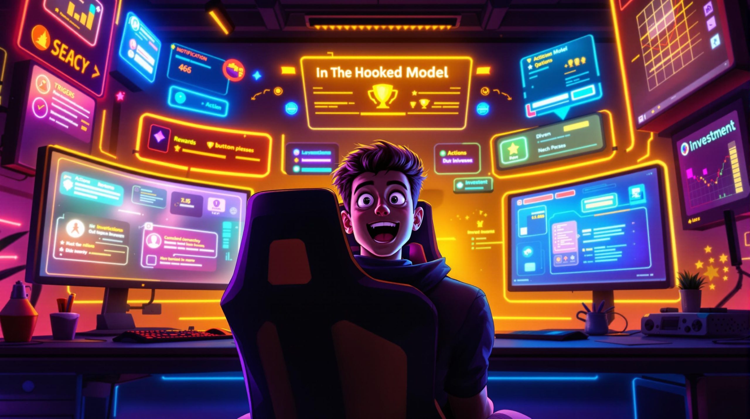 Model Game Design How Hooked Model Shapes Game Habits - Mobile Freemium Game Design ...